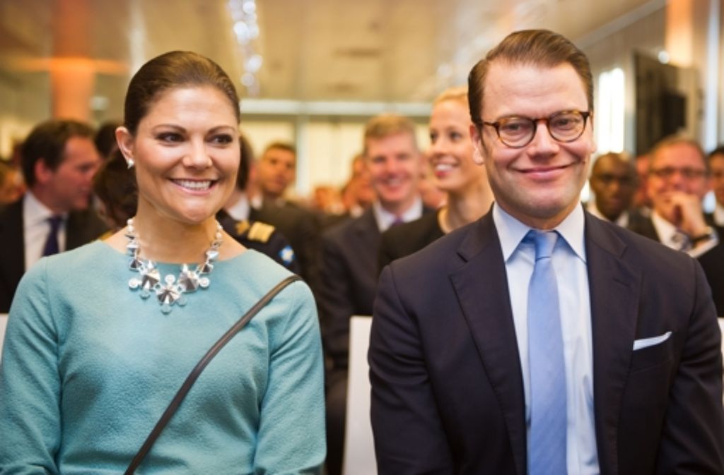 Victoria und Daniel beim Besuch der Firma Ericsson in Düsseldorf.