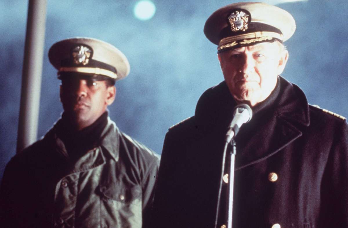 „Crimson Tide“ (1995): Denzel Washington (links) und Gene Hackman