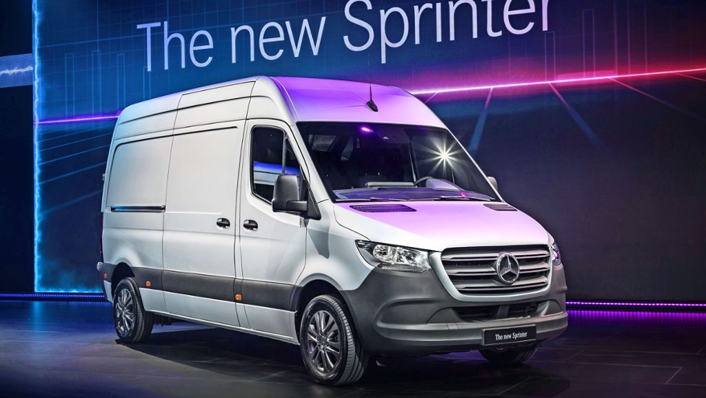 Premiere beim Transporter von Daimler: Neuer   Sprinter startet mit Rückenwind