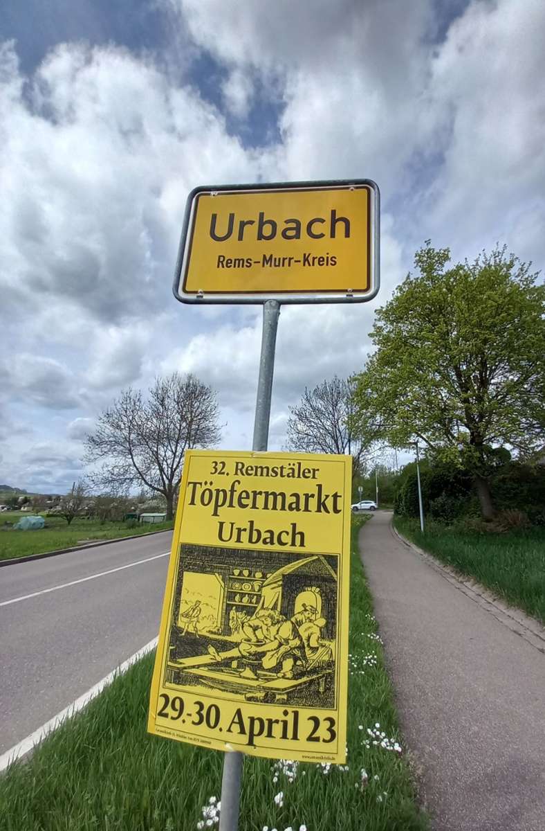 Der Töpfermarkt findet in Urbach am 29. und 30. April statt.