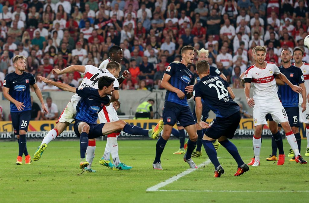 Der damalige VfB-Abwehrspieler Toni Sunjic sah bei beiden Gegentreffern der Heidenheimer nicht gut aus. Immerhin gelang dem Innenverteidiger aber der Ausgleich: Er traf in der 72. Minute zum 1:1.