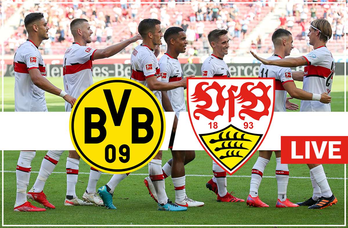 VfB Stuttgart bei Borussia Dortmund Das Spiel im Liveticker