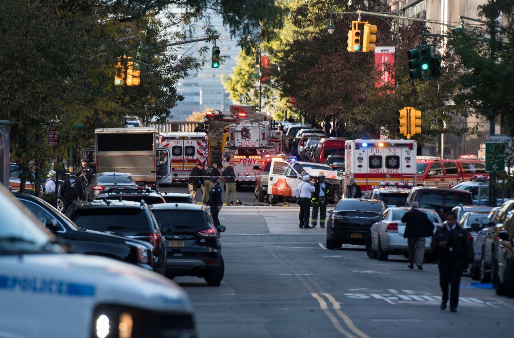 Acht Menschen kamen bei dem Attentat in New York ums Leben.