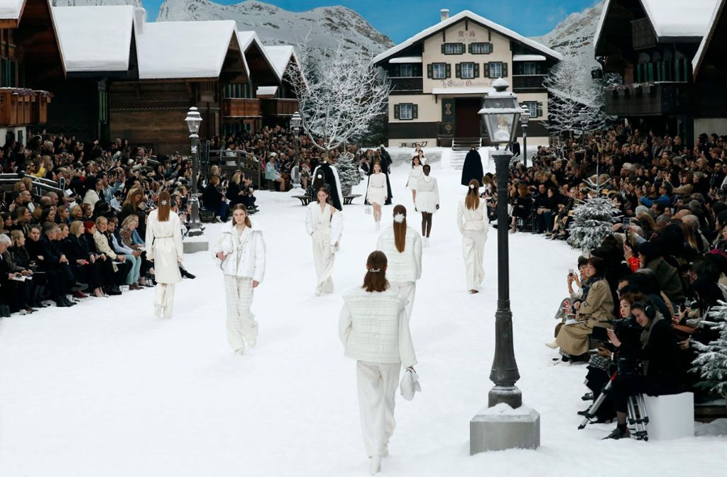 Der simple Name der Show: „Chanel in the Snow“.