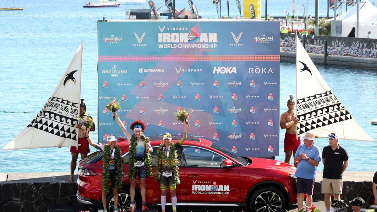 Ironman Hawaii: Historisches deutsches Doppelpodium: Haug Zweite, Philipp Dritte