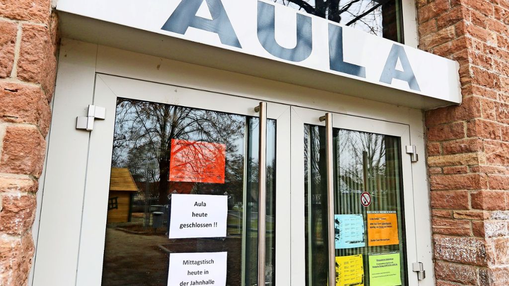 Schulzentrum Gerlingen: Aula bleibt nach Brand einige Tage zu