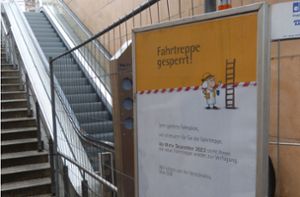 Warum funktioniert die Rolltreppe am Marienplatz immer noch nicht?