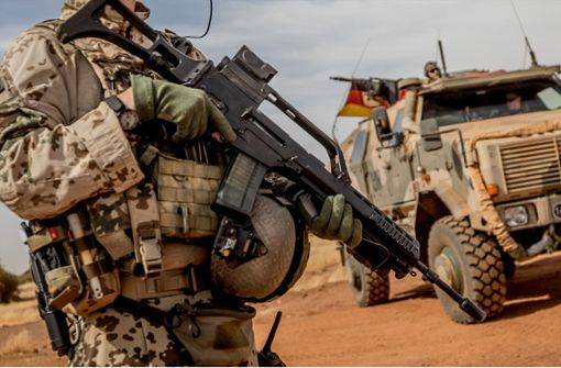 Deutsche Soldaten sind in Mali stationiert. Foto: Michael Kappeler/dpa