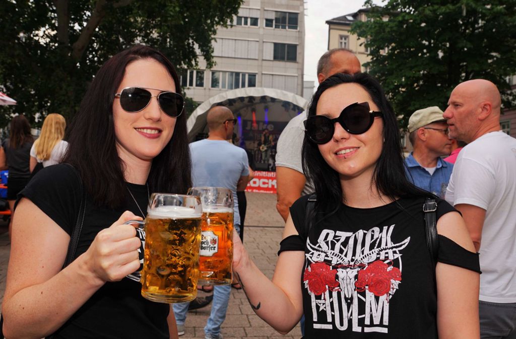 Beliebter Treffpunkt: das Henkersfest in Stuttgart-Mitte. Foto: Andreas Rosa