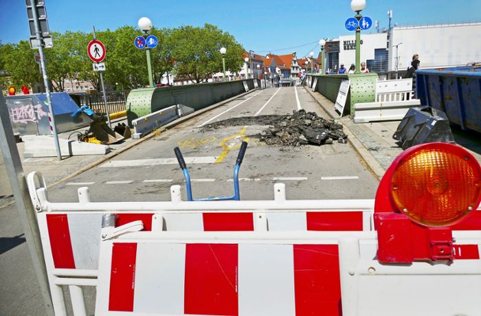 Marode Brücken in Stuttgart: Wilhelmsbrücke an drei Tagen komplett gesperrt