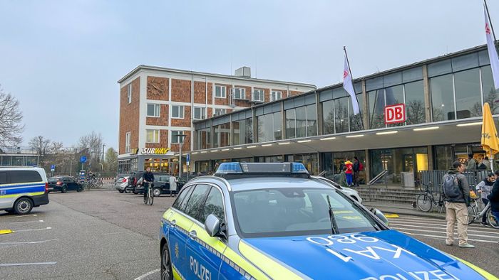 Messerattacke am Bahnhof Bruchsal: 25-jähriger Mann festgenommen