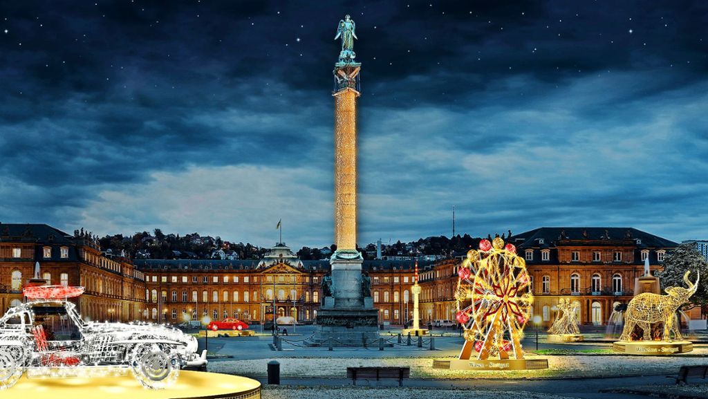 Weihnachtsbeleuchtung in Stuttgart: City soll in der Weihnachtszeit strahlen