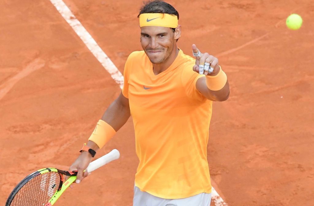 Platz neun für den Tennis-Star aus Spanien: Rafael Nadal