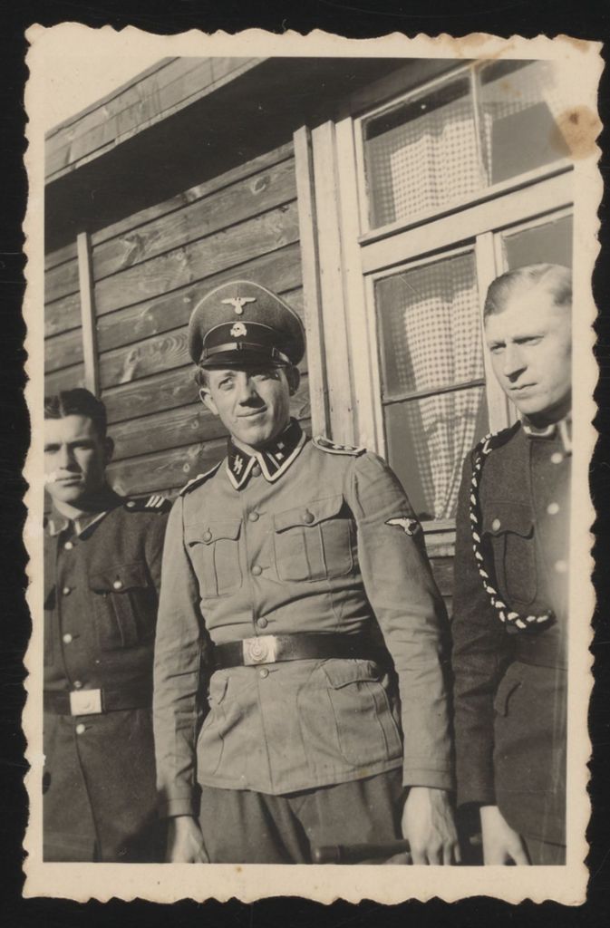Johann Niemann im Rang eines SS-Hauptscharführers im Frühjahr 1943.