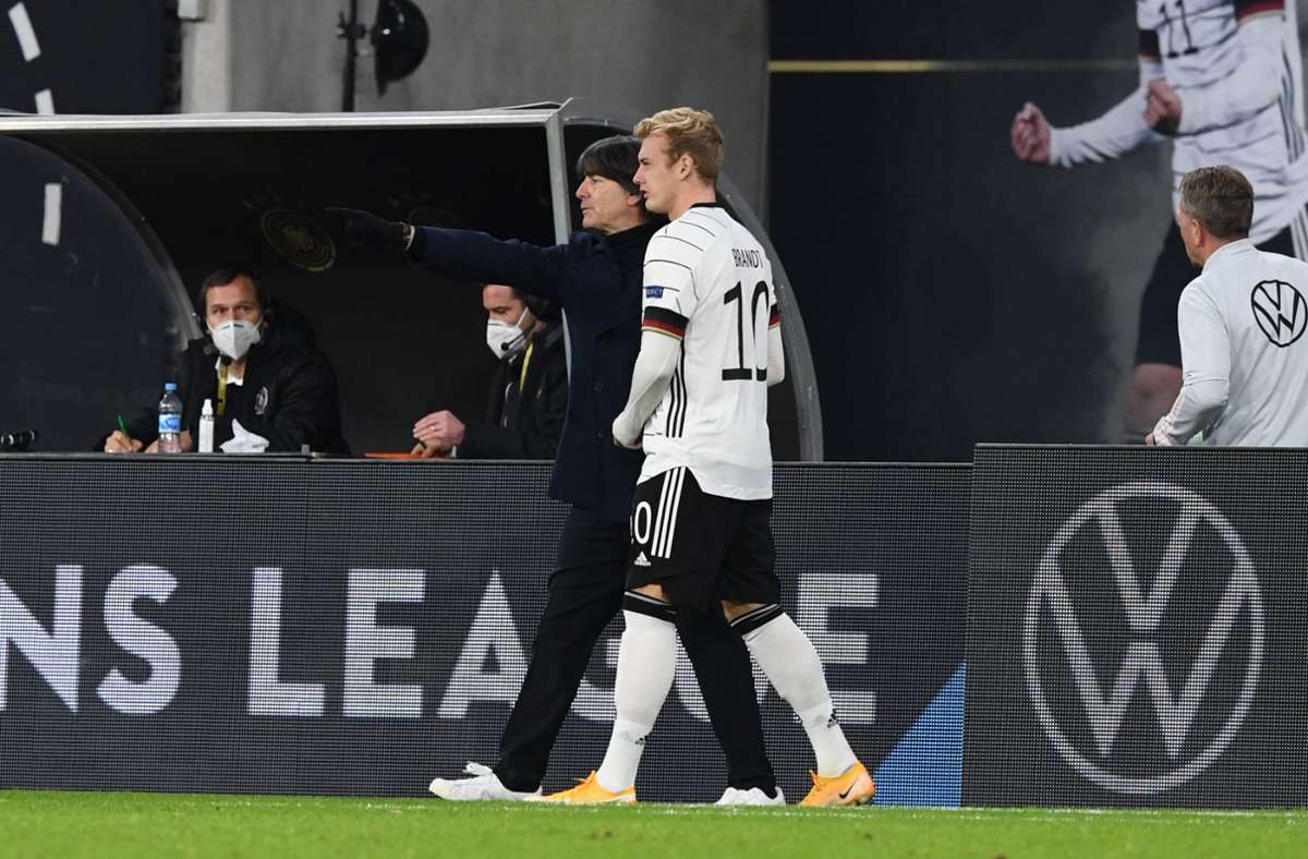 Julian Brand: Der Profi von Borussia Dortmund kam in Minute 76 für Timo Werner ins Spiel – und konnte keine entscheidenden Akzente mehr setzen. Keine Note