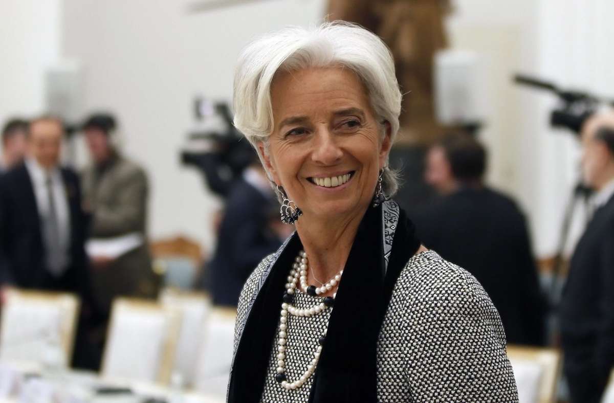 Keine Angst vor Schmuck: Christine Lagarde