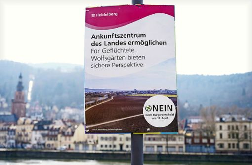 Die Verlegung des  Ankunftszentrums in Heidelberg ist im Bürgerentscheid gekippt worden. Foto: dpa/Uwe Anspach