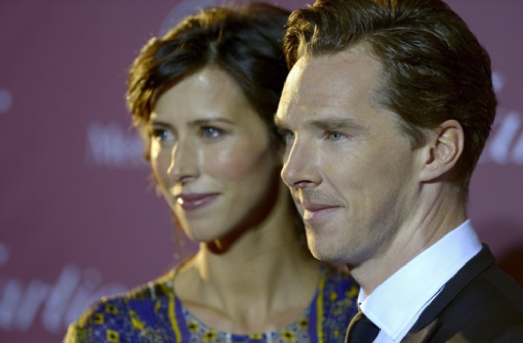 Auch Benedict Cumberbatch und Sophie Hunter gaben sich beim Palm Springs International Film Festival die Ehre.