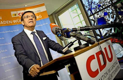 Ein Netzwerker, wie er im Buche steht: Der neue CDU-Fraktionschef Wolfgang Reinhart. Foto: dpa