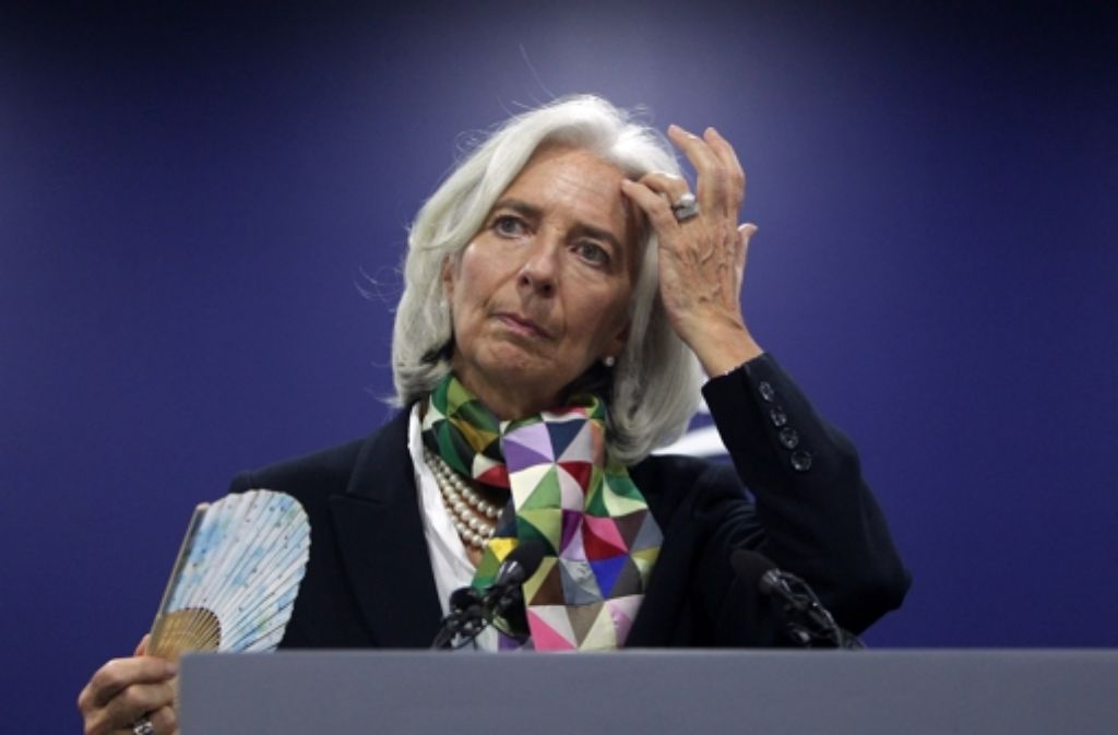 Platz 5: Christine Lagarde, Chefin des Internationalen Währungsfonds