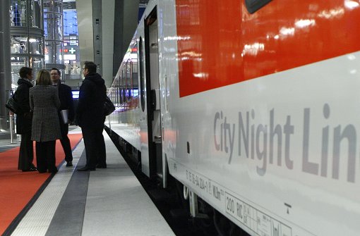 Die DB will von Dezember 2016 an keine Nachtzüge mehr fahren Foto: dpa