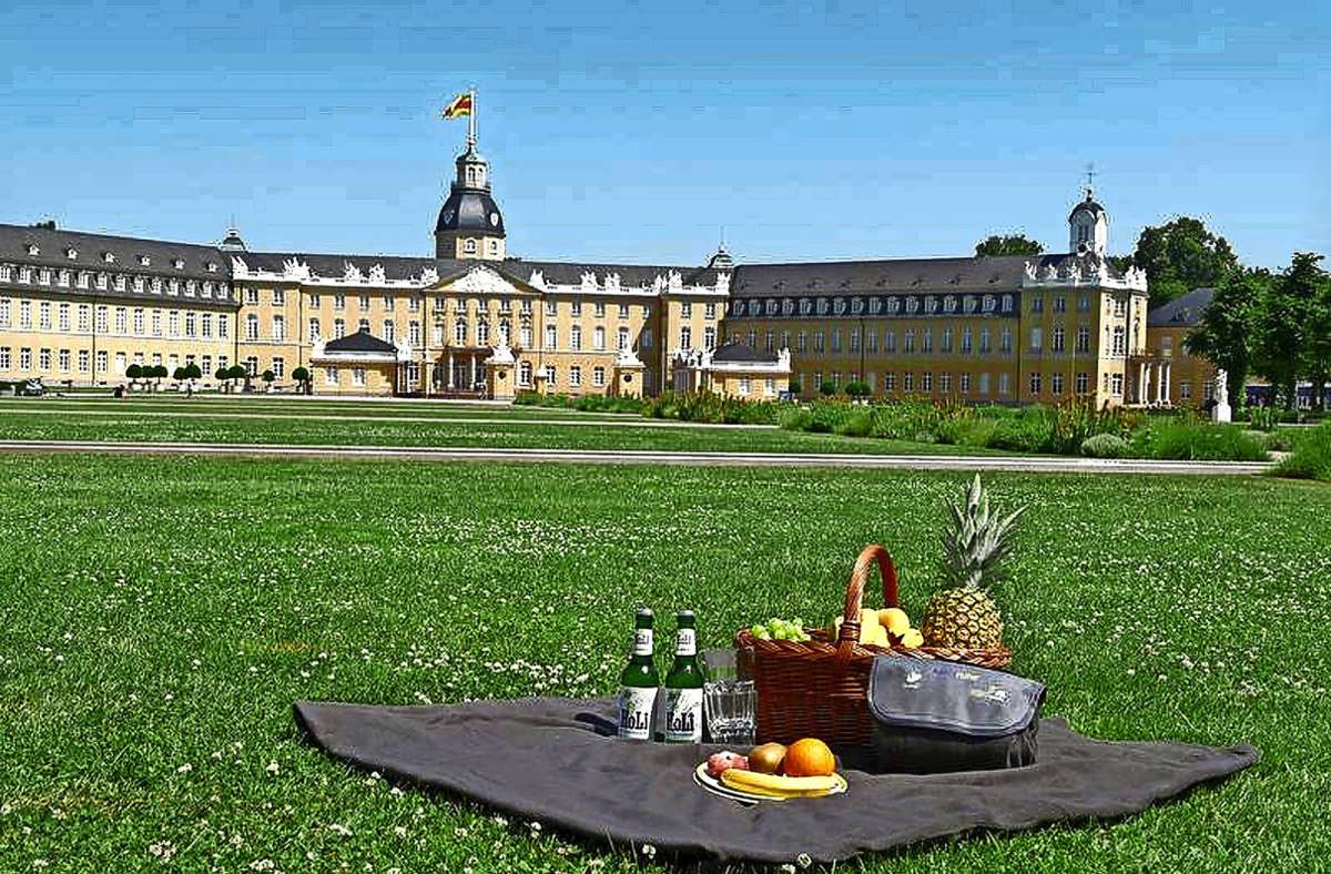 Picknickdecke aus Karlsruhe