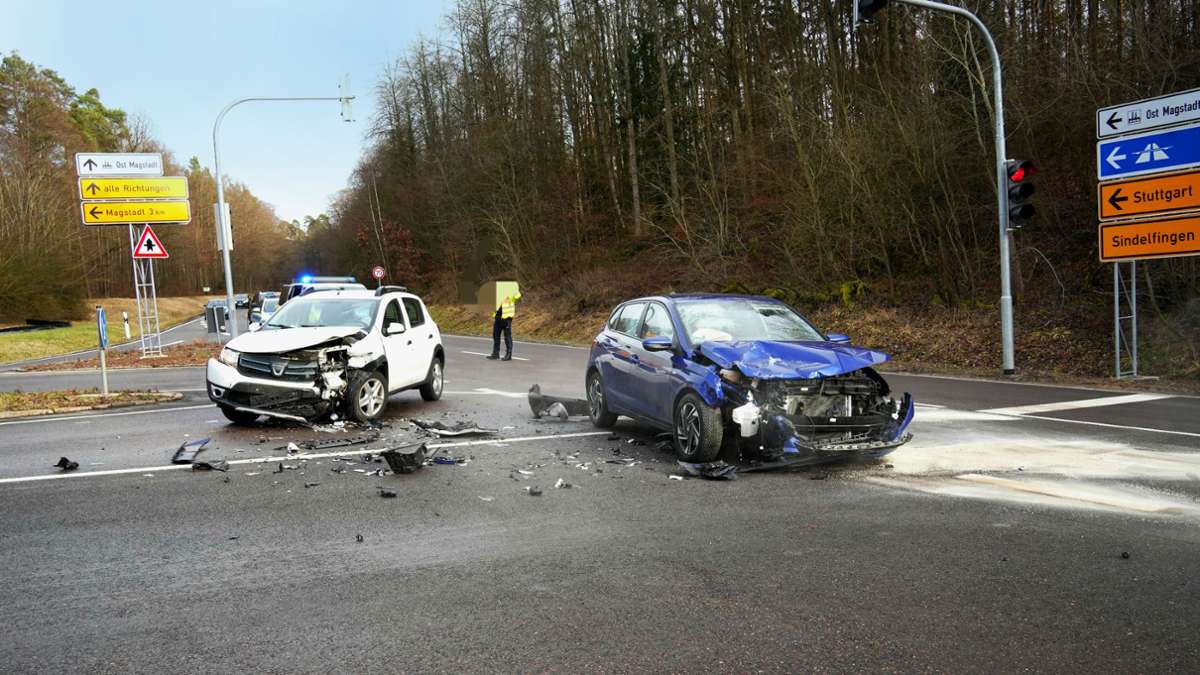 Unfallträchtige Kreuzung bei Magstadt: Schon wieder ein Unfall an der Aspenschopf-Kreuzung
