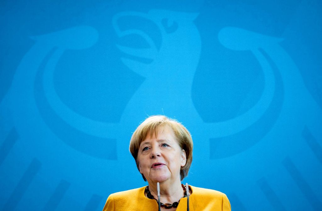 Angela Merkel (CDU) – die Chefin im Kanzleramt