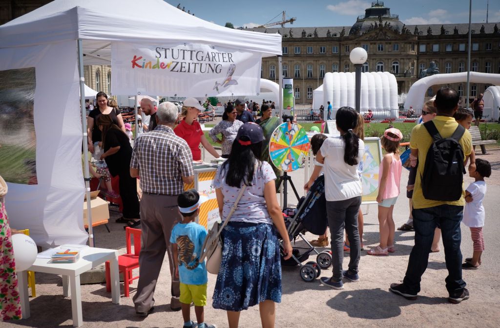 Das StZ-Kinder- und Jugendfestival findet an diesem Wochenende in der Stuttgarter City statt.