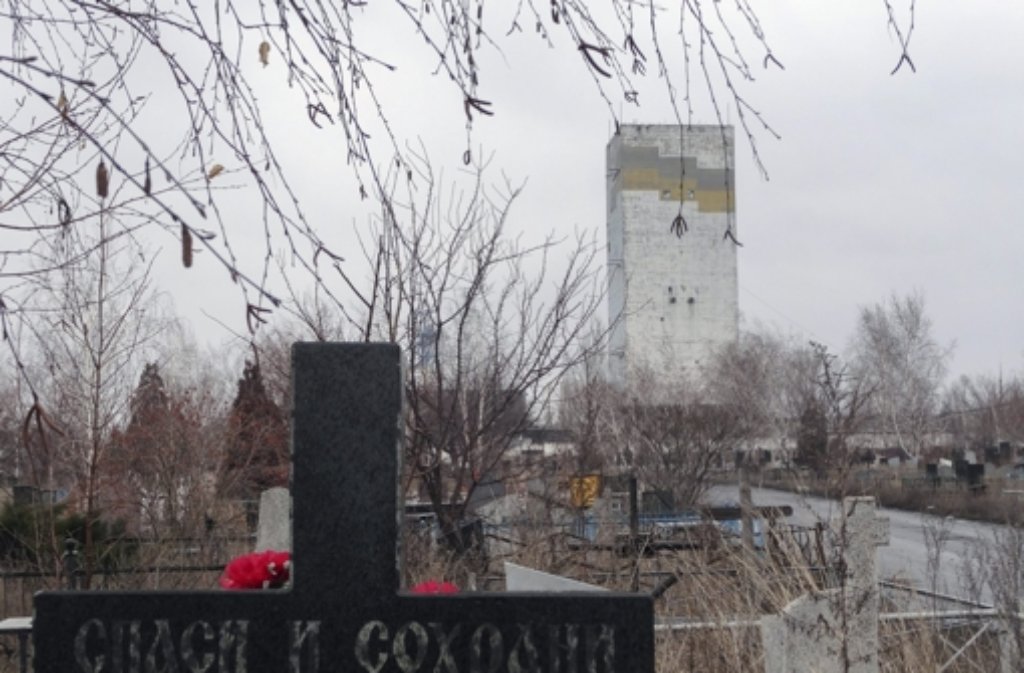Die Explosion hatte sich am Mittwochmorgen in der Mine Sassjadko bei Donezk ereignet.