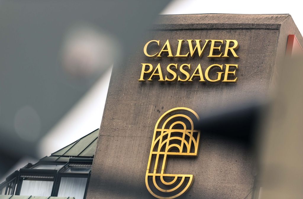 Die Calwer Passage ist seit den 70er Jahren ein Begriff für alle, die in Stuttgart einkaufen wollen.