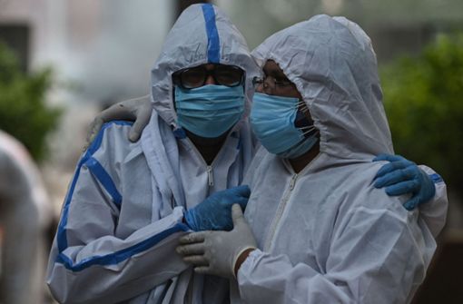 Indien ist momentan am heftigsten vom Virus betroffen. Foto: AFP/ARUN SANKAR
