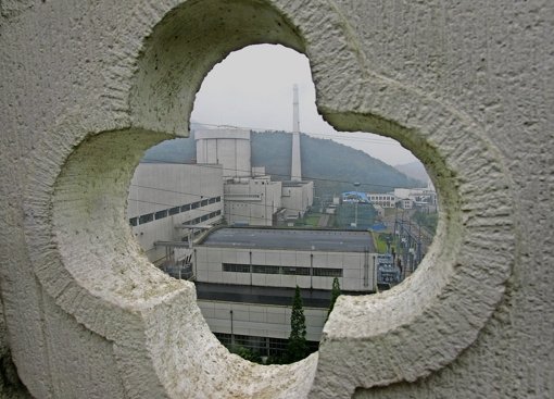 Das AKW von Quinshan  ist eine der ältesten Atomanlagen Chinas. Peking  setzt auf emissionsfreie Atomkraft, denn die Luftverschmutzung macht den Bürgern zu schaffen. Foto: AFP, Getty