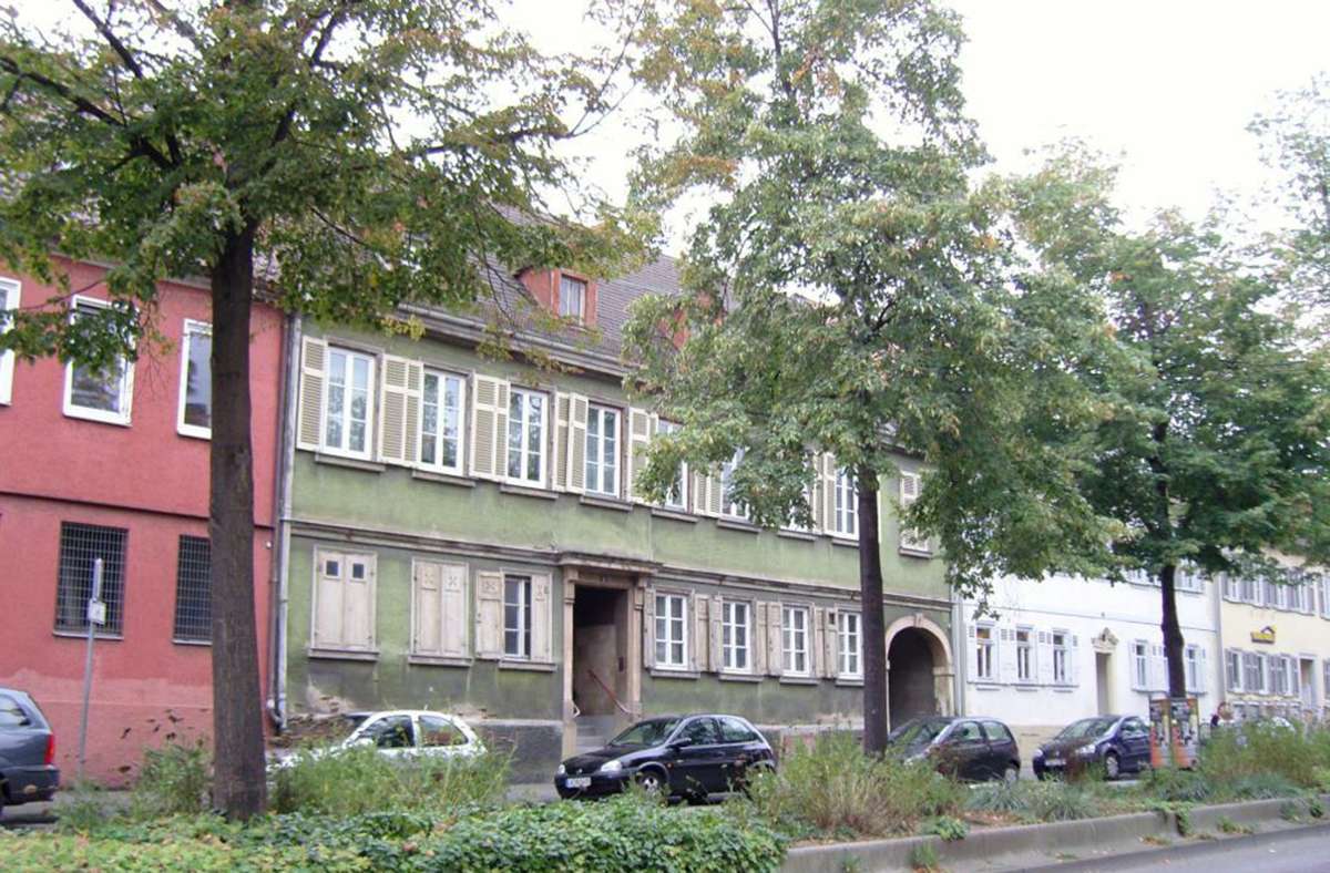 Haus in der Lindenstraße vor der Sanierung...