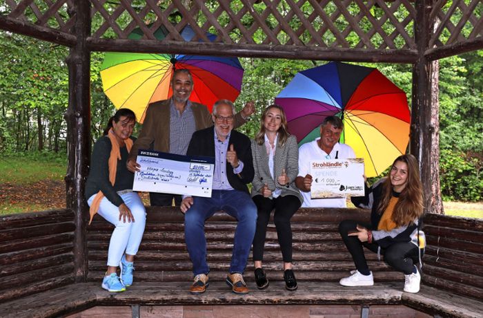 Engelberg-Sommerfest: Strohländle: 10 000 Euro fürs Hospiz