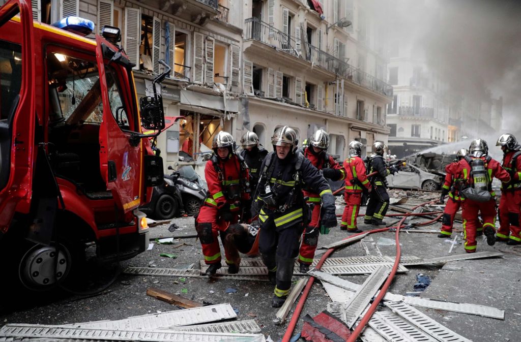 In Paris gab es eine heftige Explosion.