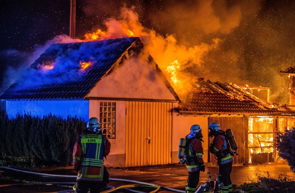 Ende September 2018 brannte ein Haus in Kirchberg nieder. Der Schaden war immens...