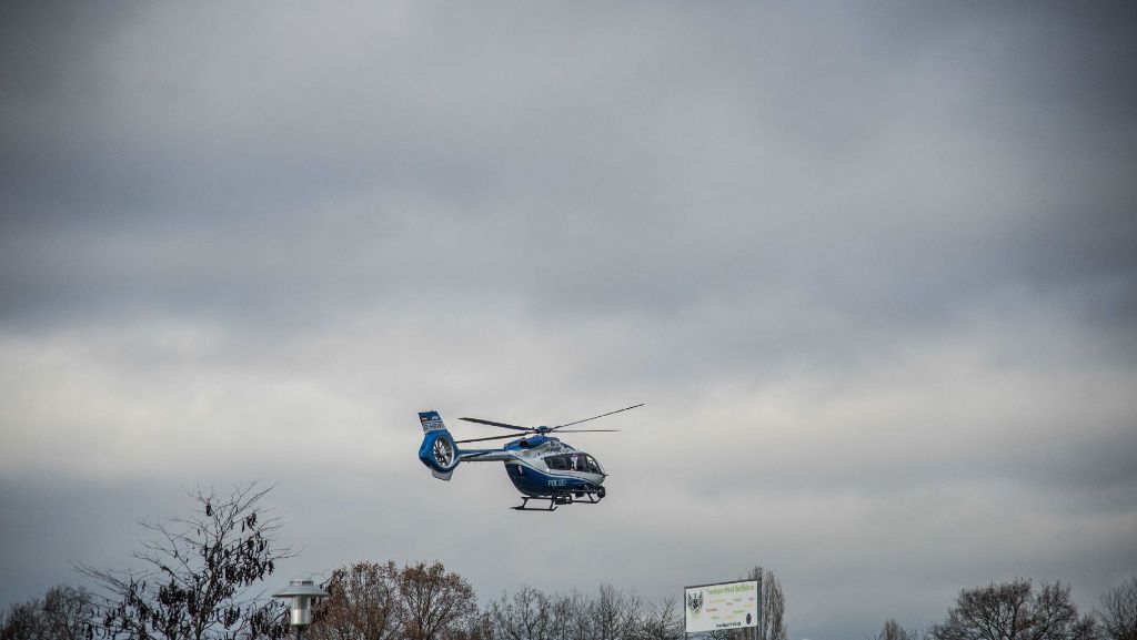 Ostfildern im Kreis Esslingen: Hubschrauber-Besatzung findet 80-jährigen Vermissten
