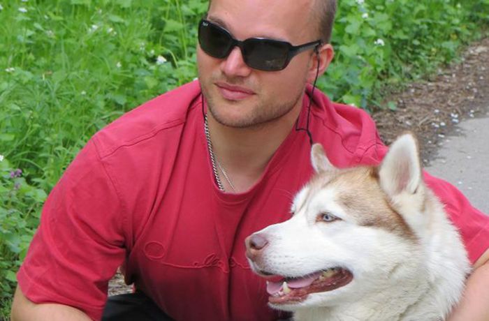 Markgröninger im Streit mit der Krankenkasse: Der lange Kampf eines blinden Mannes um seinen Hund