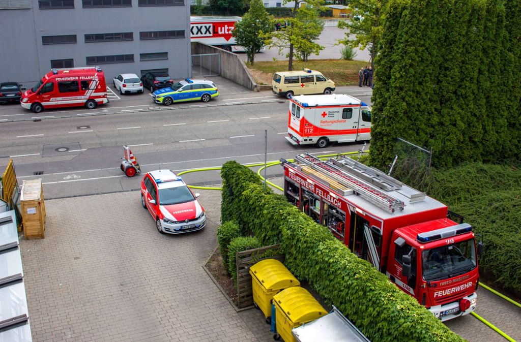 Bei einem Brand in einer Härterei in Fellbach (Rems-Murr-Kreis) ist ein Schaden in Höhe von 150.000 Euro entstanden.