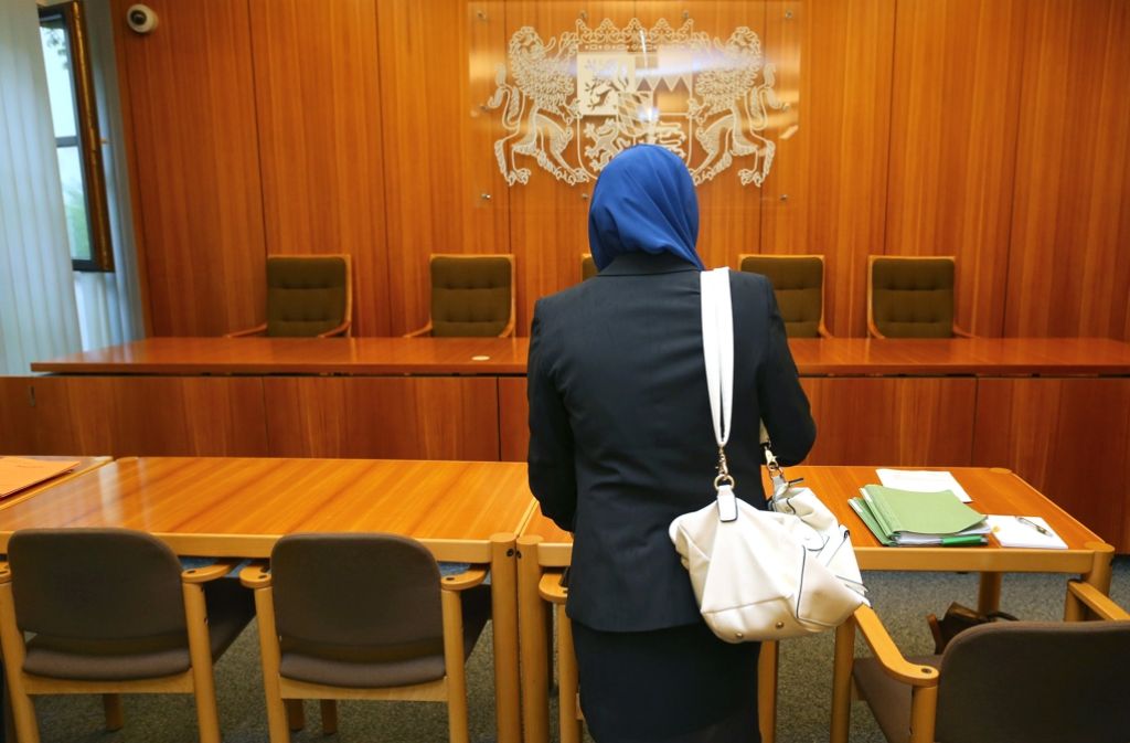 Richterverbände  können sich ein Kopftuchverbot für Richterinnen vorstellen. Foto: dpa
