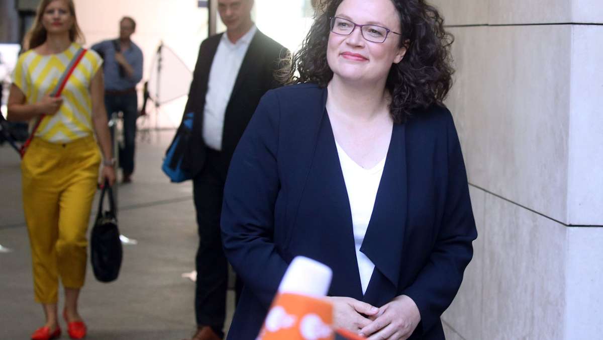  Die ehemalige SPD-Vorsitzende Andrea Nahles wird im Sommer die neue Chefin der Bundesagentur für Arbeit – und steht damit vor gewaltigen Aufgaben. 