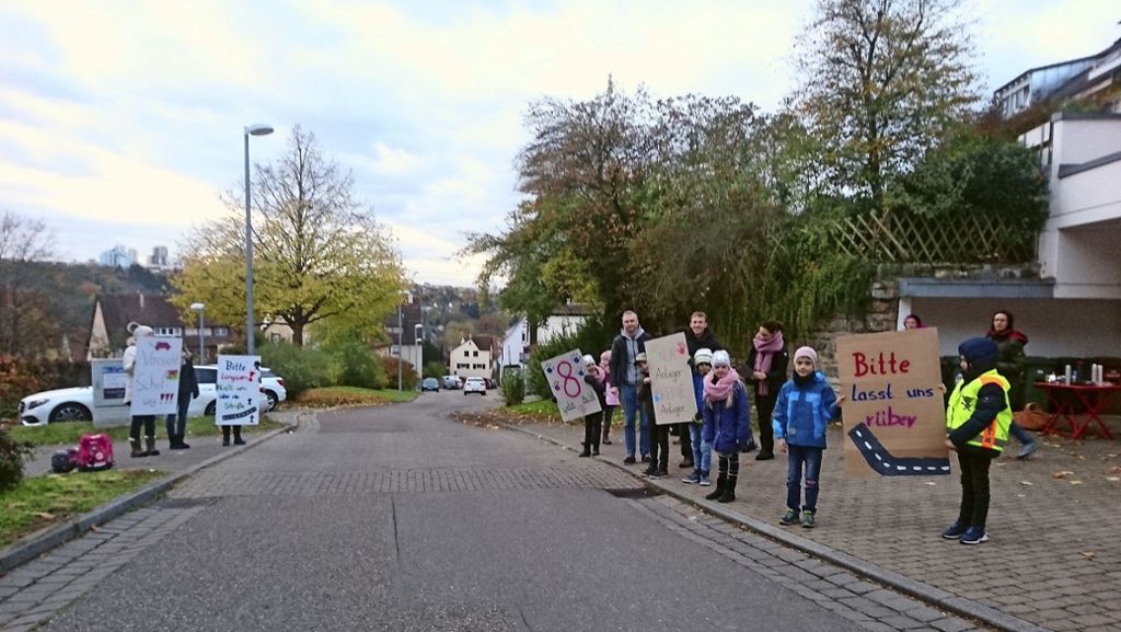 Verkehr  in S-Mühlhausen: Ärger über abgehängte Protestschilder