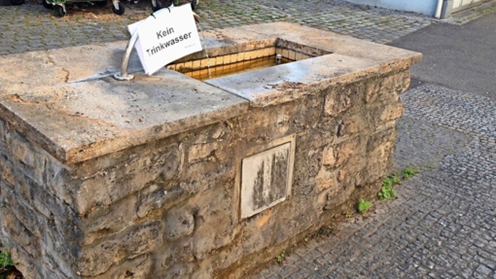 Mineralwasser in Bad Cannstatt: Kellerbrunnen war verunreinigt