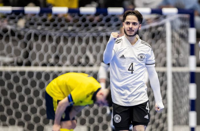 Deutsches Futsalteam siegt  in Schweden: Gute Ausgangsbasis für das Rückspiel in Göppingen