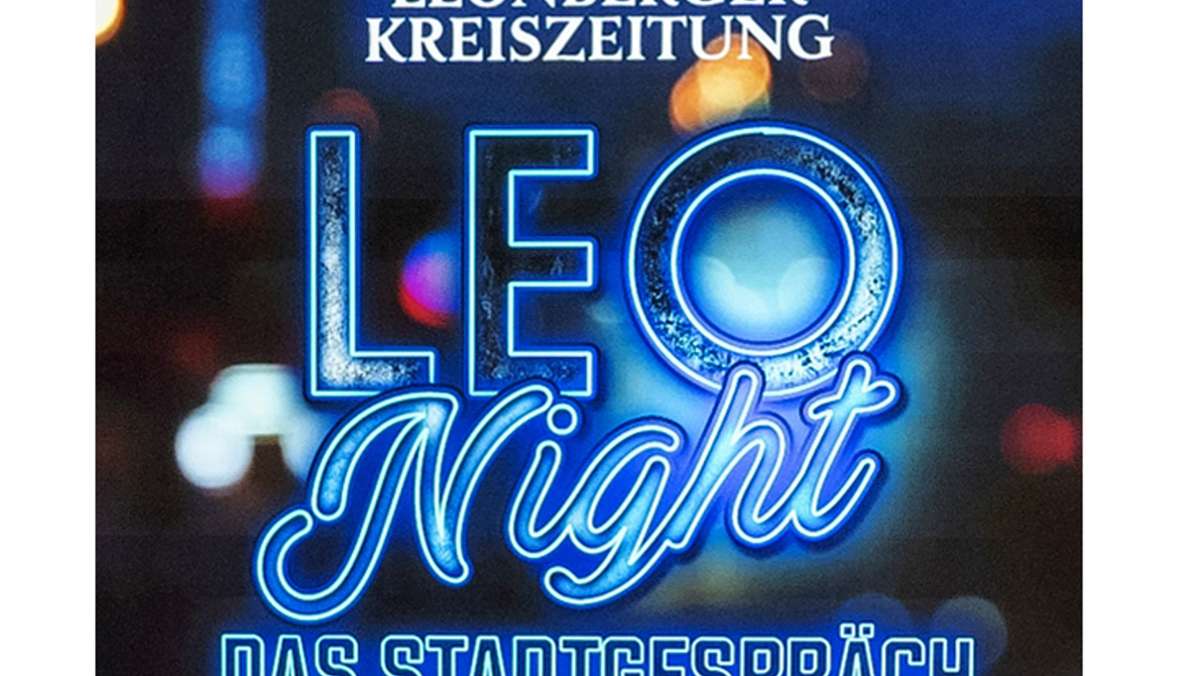 Video „Leo Night – Das Stadtgespräch“: Premiere für Leonbergs erste Nacht-Show