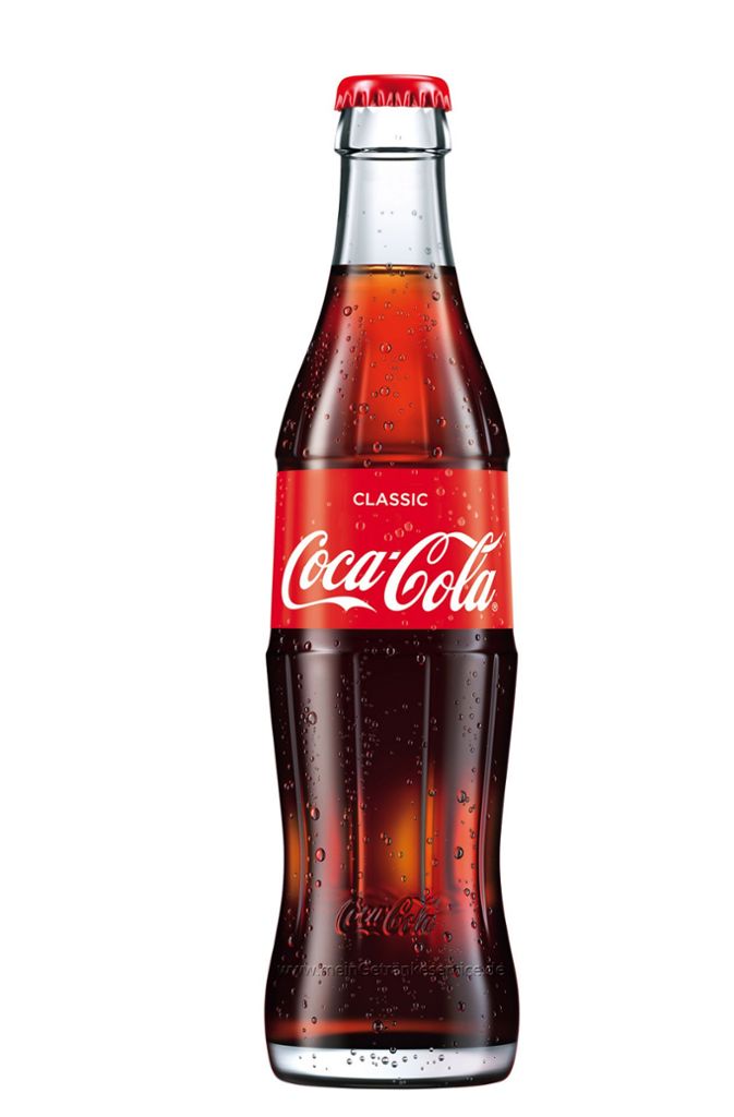 Die Coca-Cola-Flasche ist wie die Marke ein Klassiker.