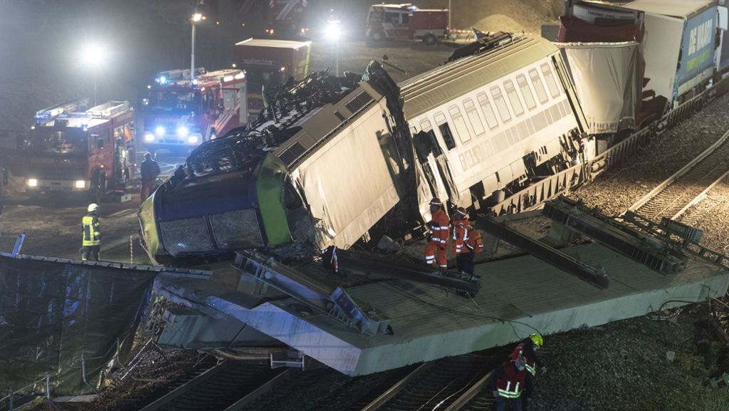 Nach tödlichem Unfall im Rheintal: Regional- und Fernzüge fahren ab Donnerstag
