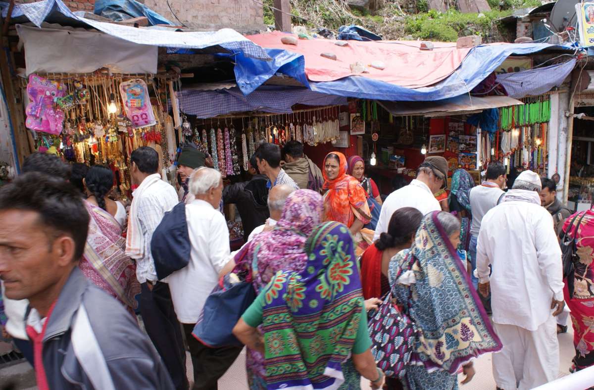 Der Markt in Badrinath.
