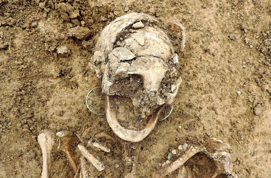 Ein archäologischer Fund: das Frankenmädchen